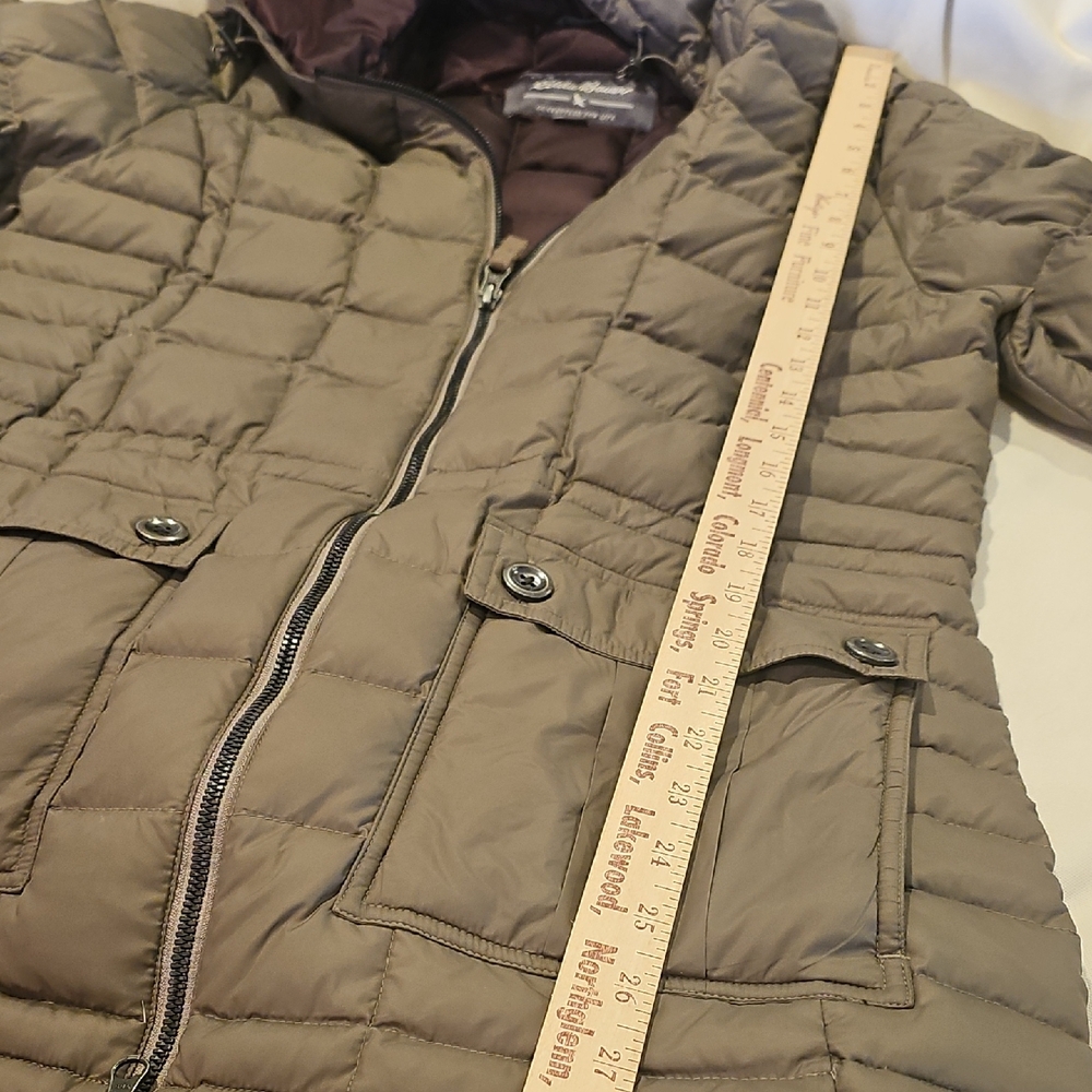 Eddie Bauer Women's Puffer Jacket - Clay Size Medium - Picture 9 of 13